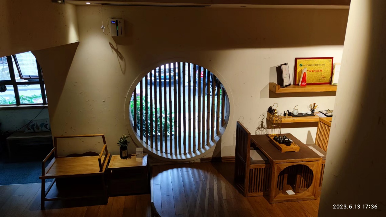 装修的非常古朴