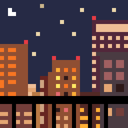 第一幅像素画 第一幅像素画